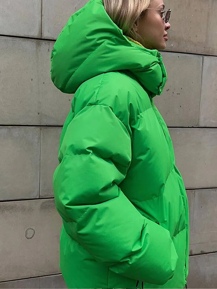 Robin | Women's Oversized Puffer Jacket - Image 9