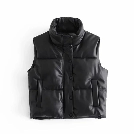 Diana | Women's Padded Quilted Vest - Image 1