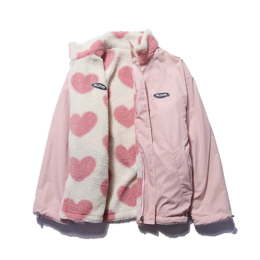 Nicole | Women's Oversized Reversible Jacket - Image 1