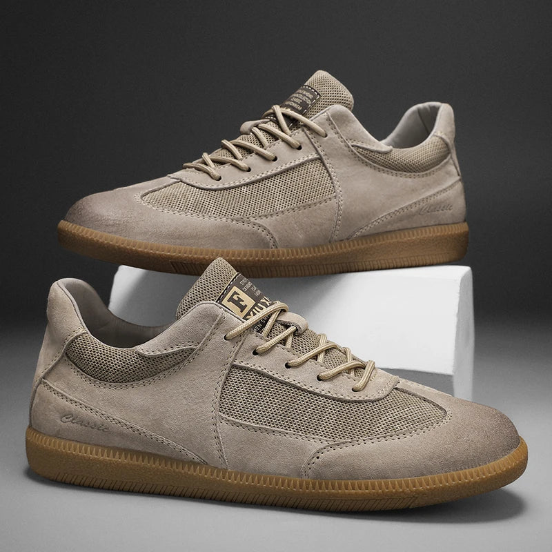 Men's Lace-Up Low Top Sneakers - Image 4