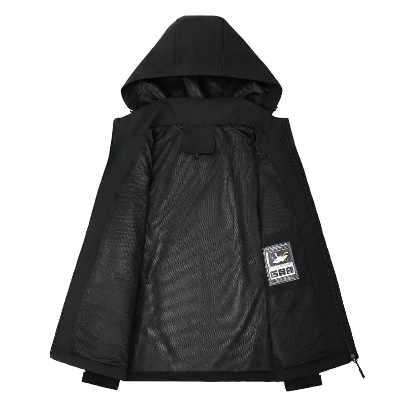 Terry | Men's Hooded Zip-Up Casual Jacket - Image 3