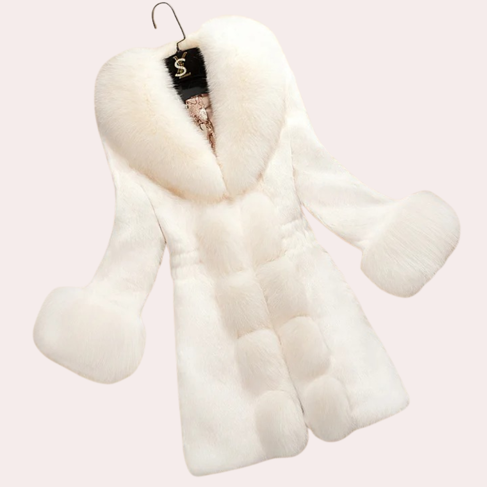 Lisa | Women's Long Faux Fur Coat - Image 2