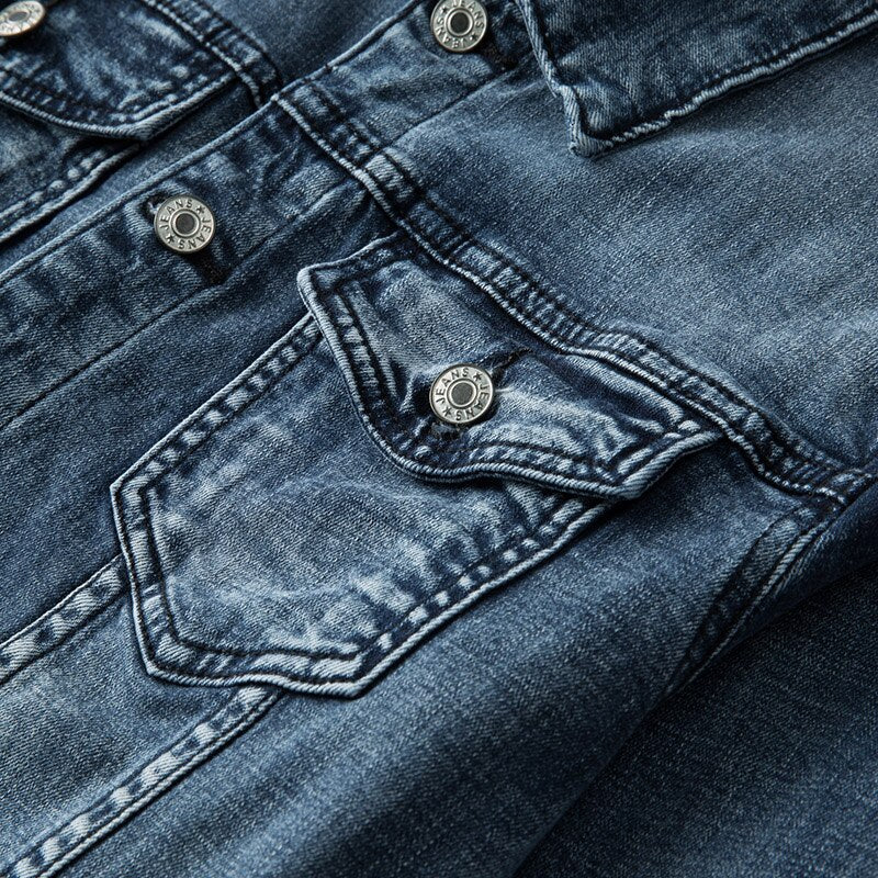 Roy | Men's Button-Down Denim Jacket - Image 4