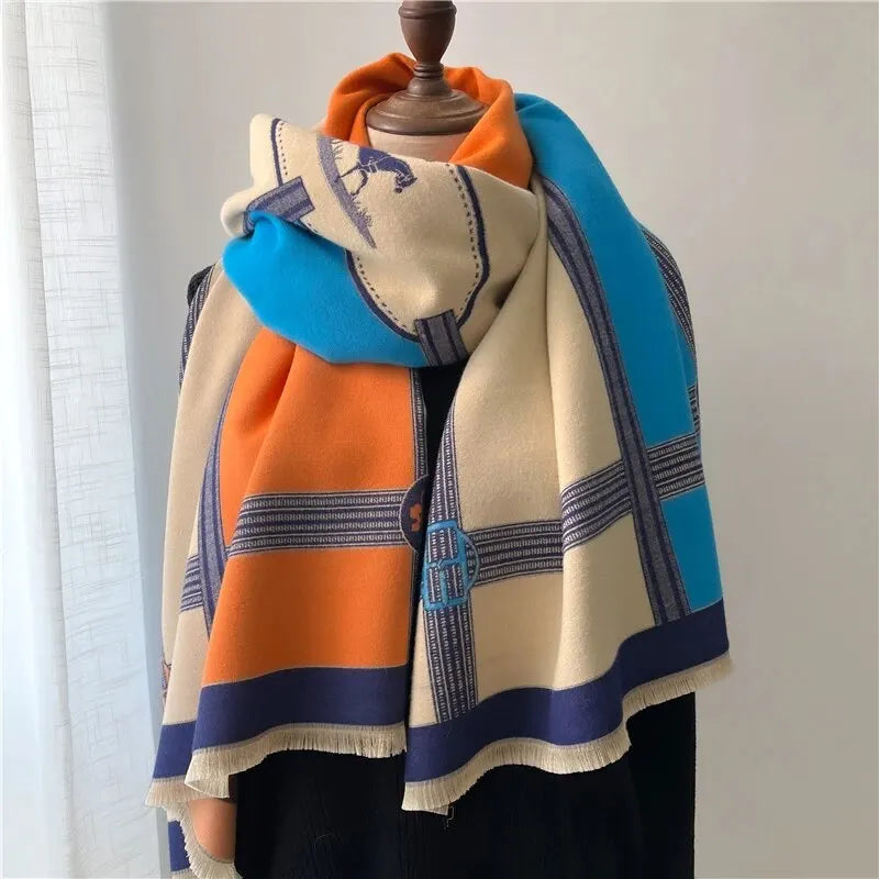 Veronica | Women's Oversized Rectangular Scarf - Image 2