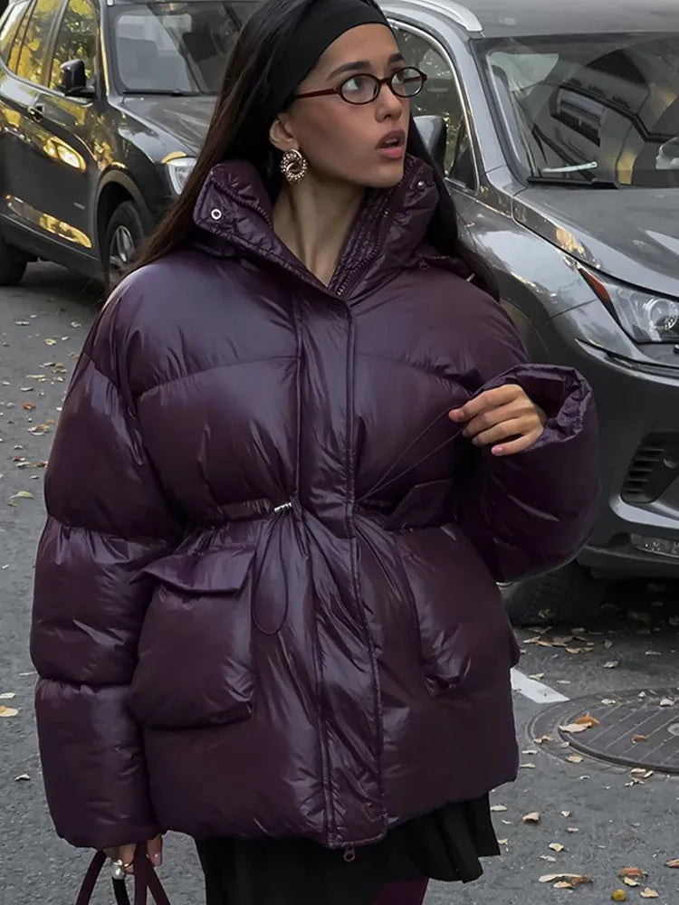 Adeline | Women's Oversized Puffer Jacket - Image 4