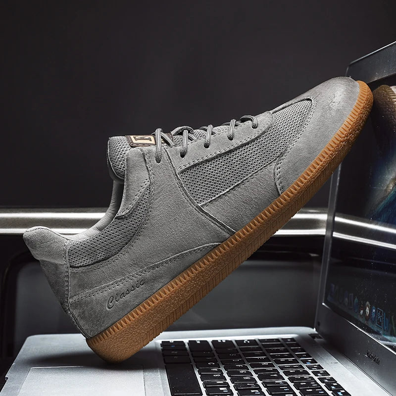 Men's Lace-Up Low Top Sneakers - Image 3