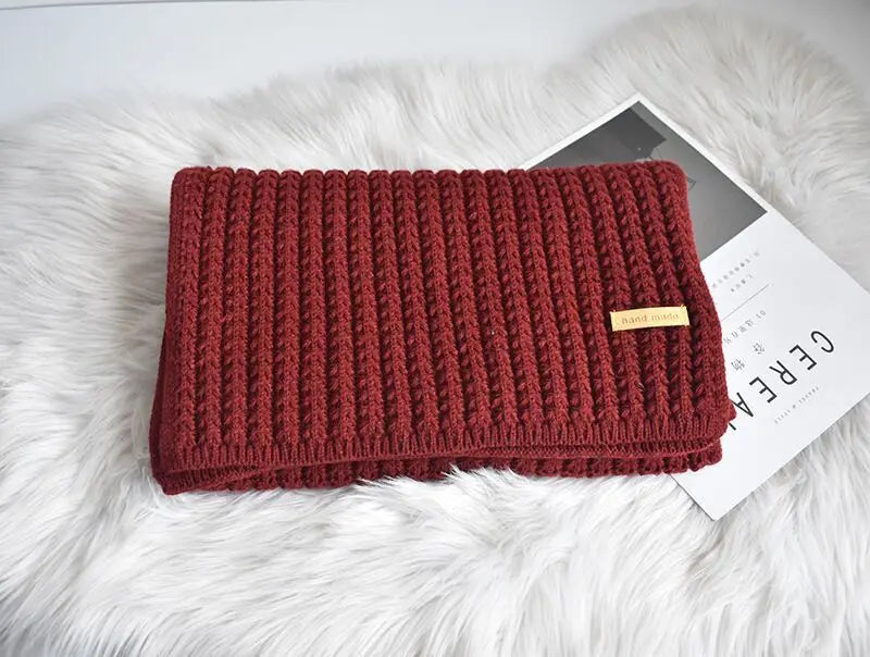 Kathleen | Women's Ribbed Winter Scarf - Image 3