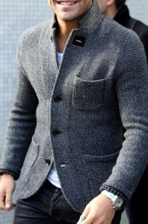 Laurence | Men's Slim-Fit Casual Jacket - Image 1