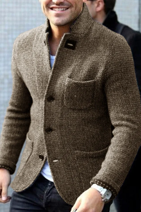 Laurence | Men's Slim-Fit Casual Jacket - Image 3