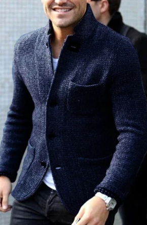 Laurence | Men's Slim-Fit Casual Jacket - Image 4