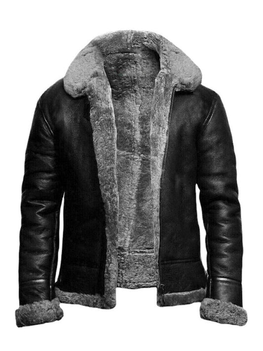 Deanna | Women's Aviator Leather Jacket - Image 1