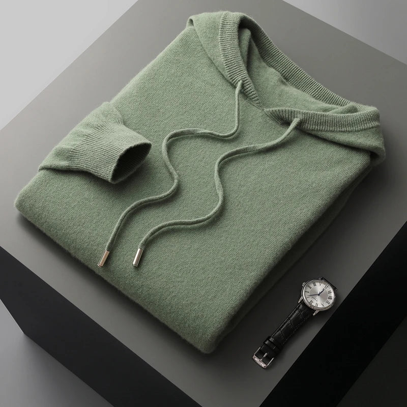 Luther | Men's Long Sleeve Sweater Hoodie - Image 8