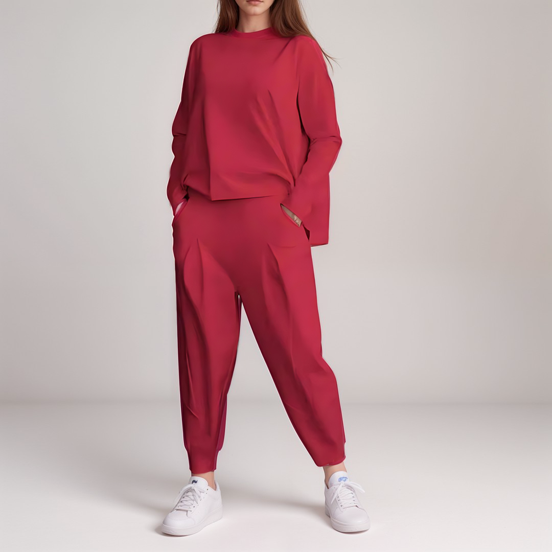 Judy | Women's Long Sleeve Two-Piece Set - Image 5