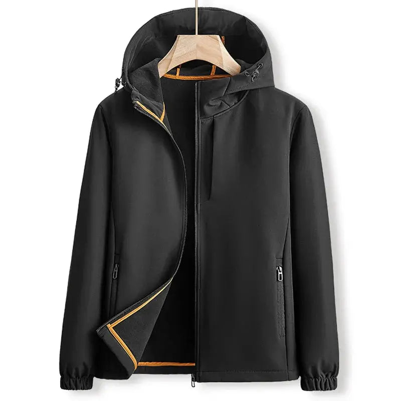Colin | Men's Hooded Zip-Up Jacket - Image 6