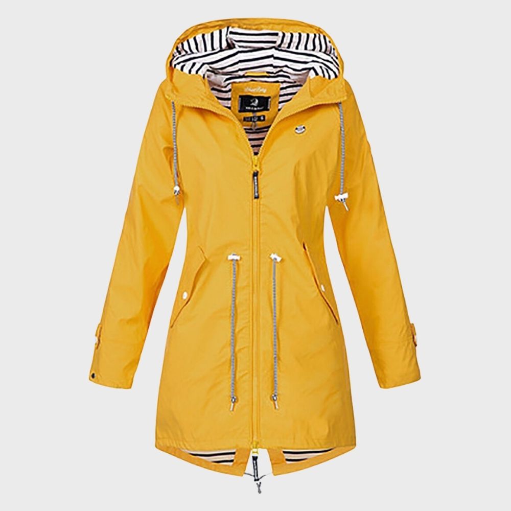 Frances | Women's Hooded Zip-Up Coat - Image 5