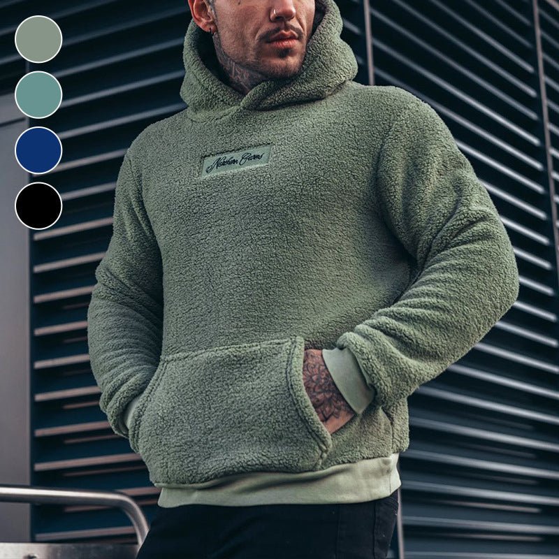 Hector | Men's Sherpa Pullover Hoodie - Image 3