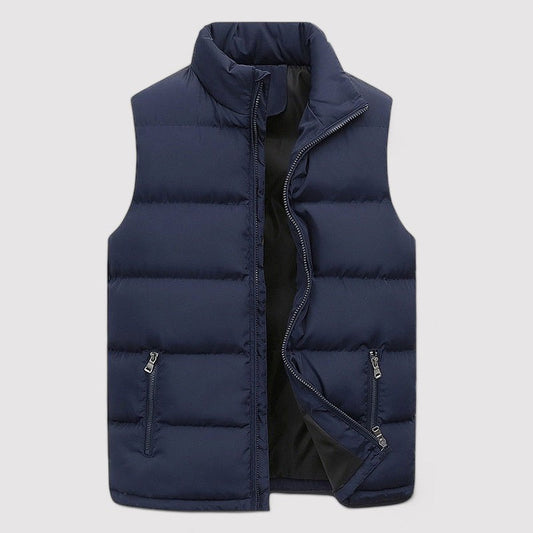 Seth | Men's Puffer Vest Zip Up Jacket - Image 1