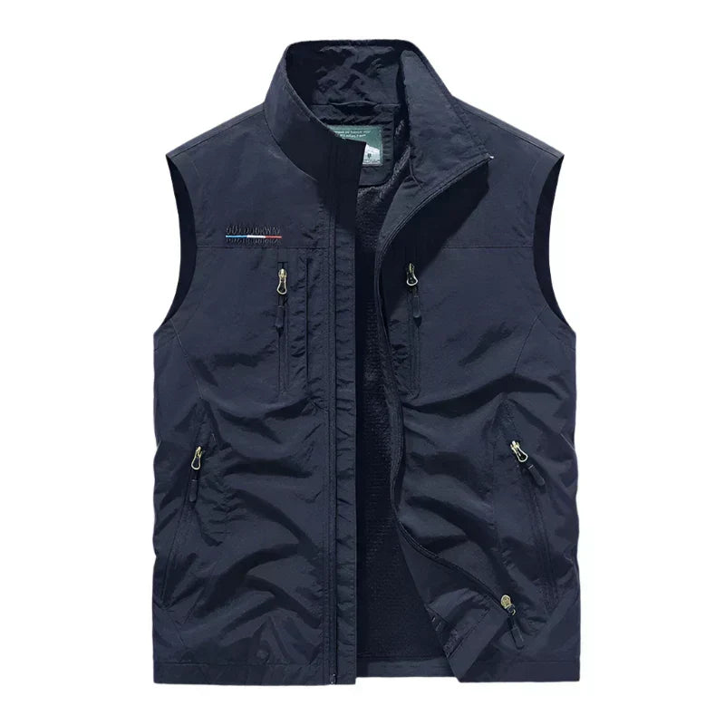 Vince | Men's Full Zip Lightweight Vest - Image 5