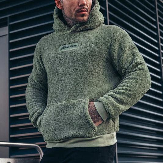Hector | Men's Sherpa Pullover Hoodie - Image 1