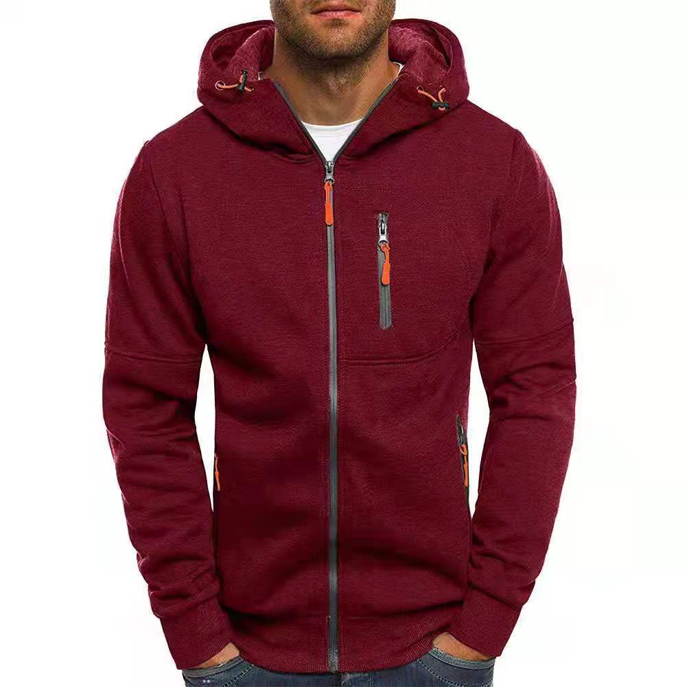 Colin | Men's Hooded Full Zip Jacket - Image 14