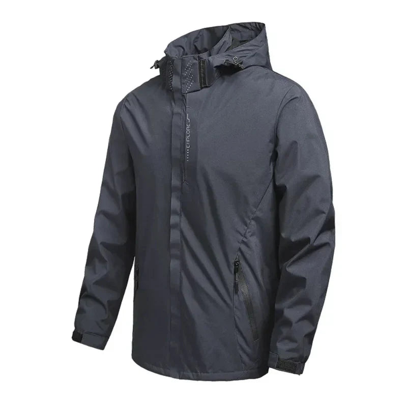 Terry | Men's Hooded Zip-Up Casual Jacket - Image 4