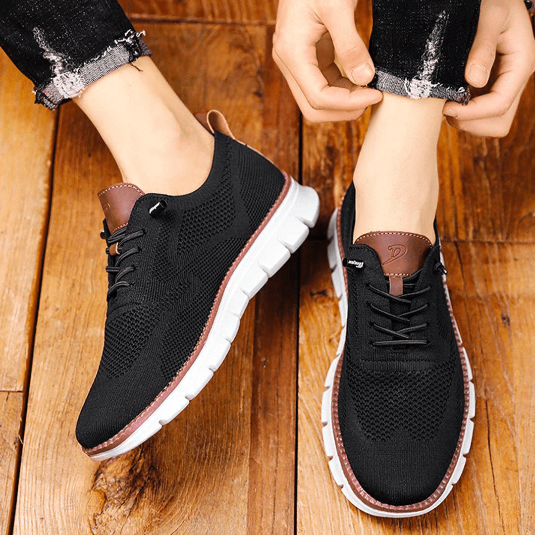 Men's Lace-Up Casual Sneakers - Image 3