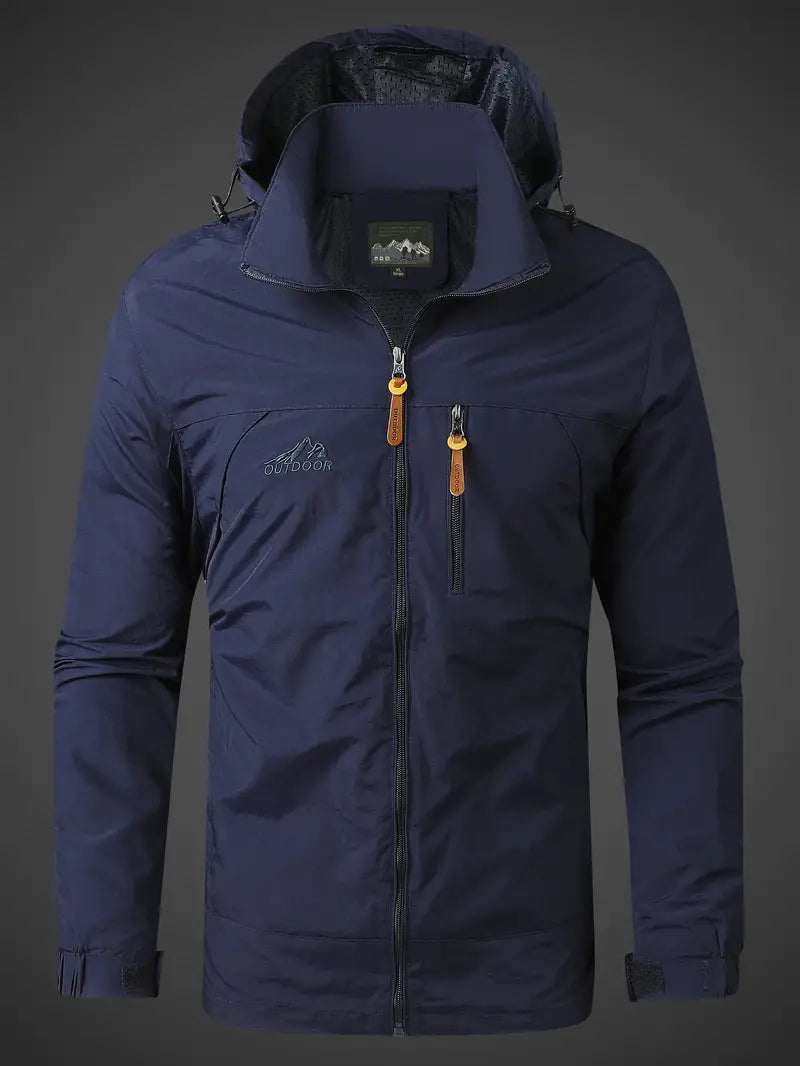 Jerry | Men's Hooded Lightweight Jacket - Image 7