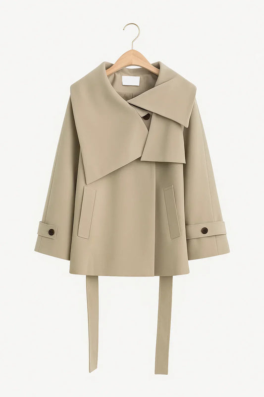 Mariah | Women's Belted Short Jacket - Image 1