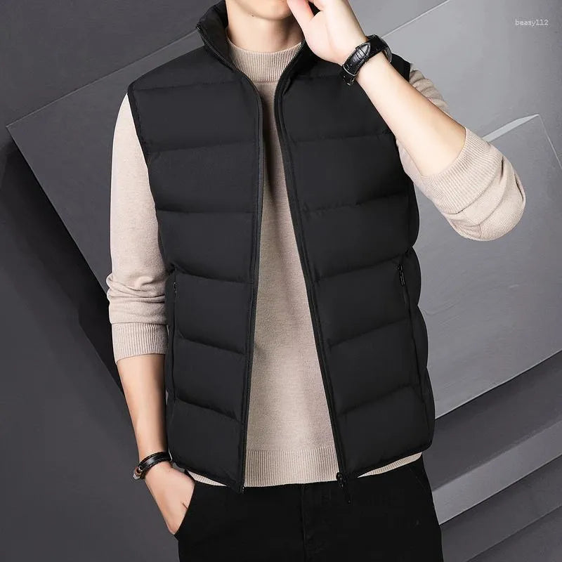 Gary | Men's Quilted Puffer Vest - Image 6