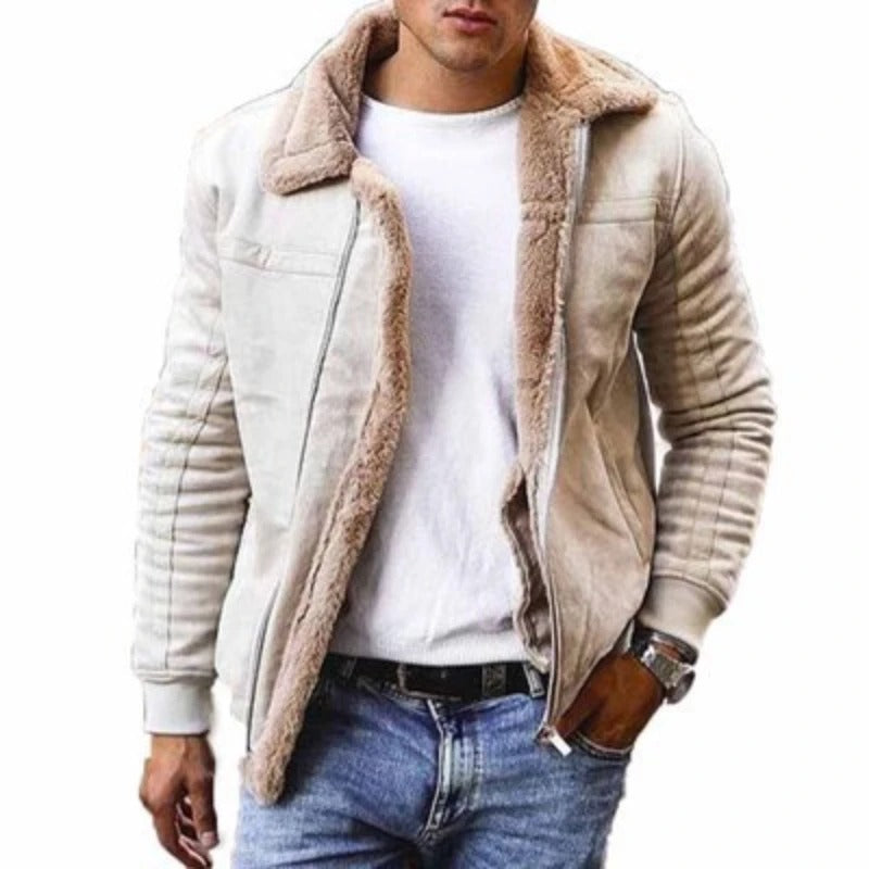 Perry | Men's Sherpa Collar Jacket - Image 4