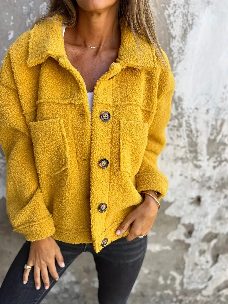 Jasmine | Women's Relaxed Fit Button-Down Jacket - Image 2