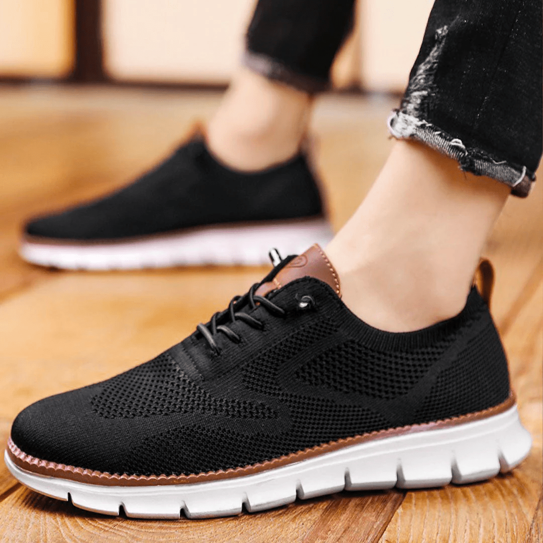 Men's Lace-Up Casual Sneakers - Image 2