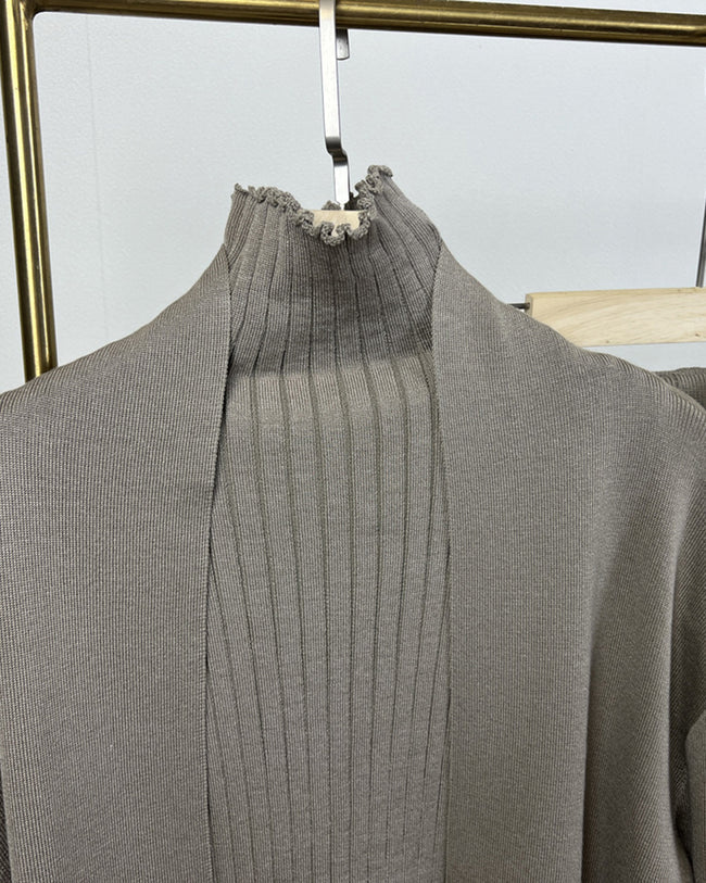 Allison | Women's Ribbed High Neck Lounge Set - Image 13