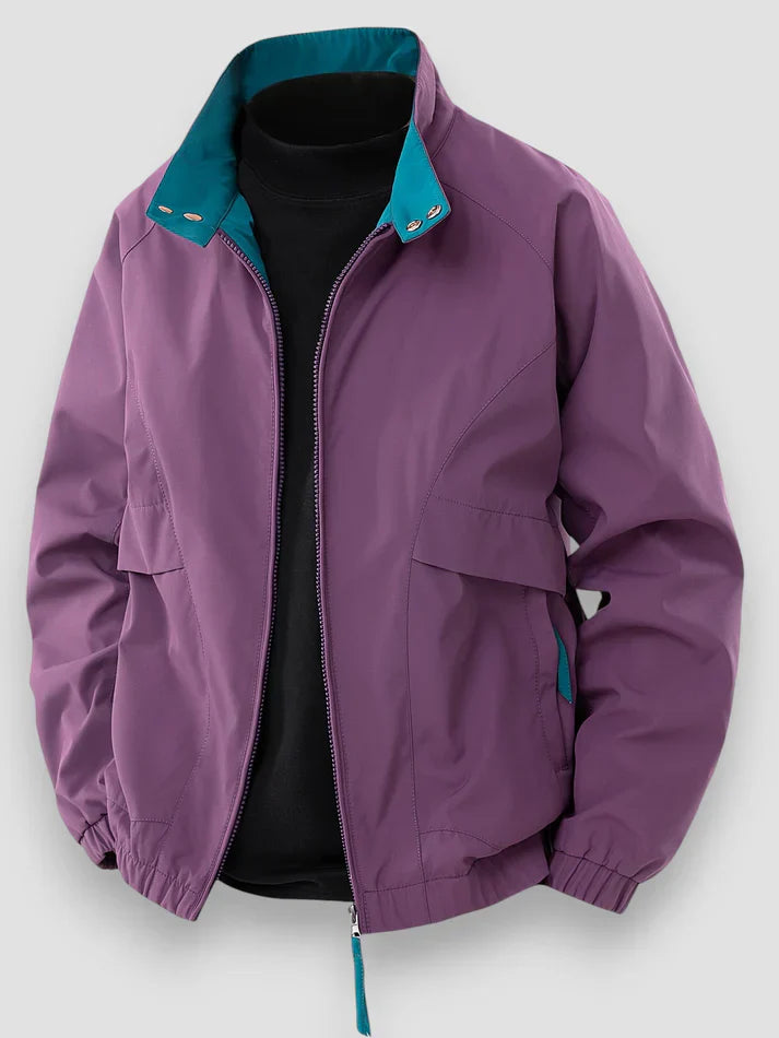 Men's Zip-Up Casual Jacket - Image 2
