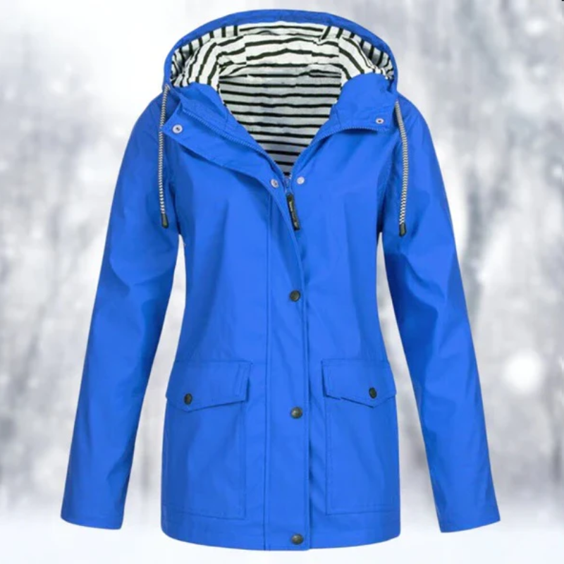 Jean | Women's Hooded Raincoat - Image 5