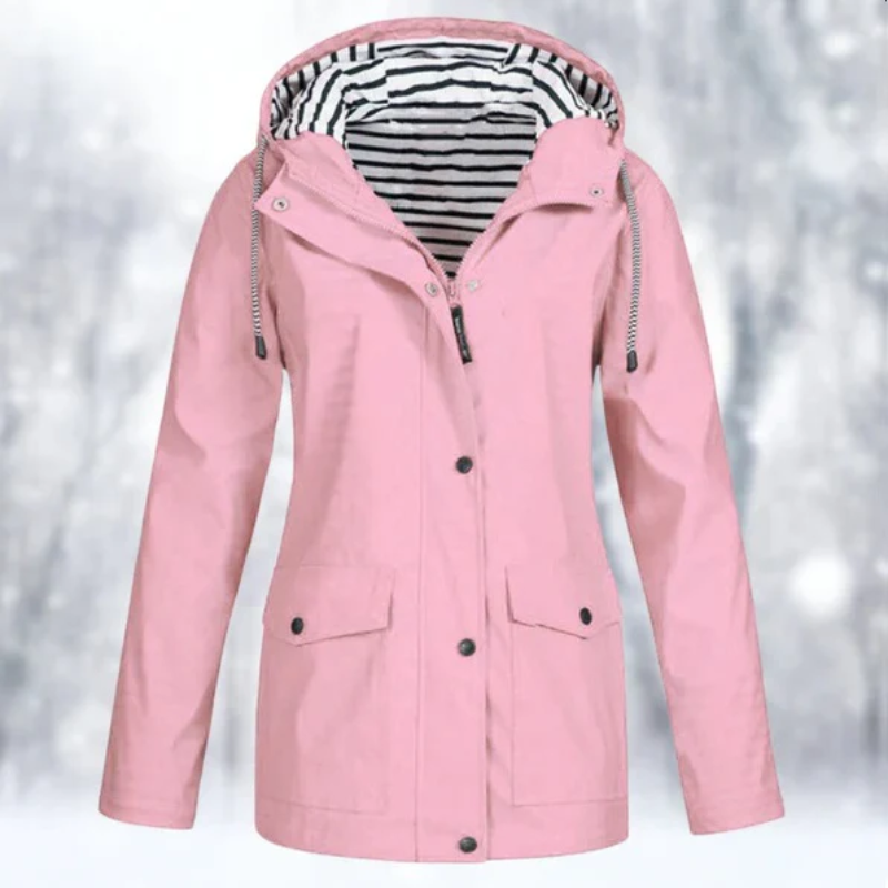 Jean | Women's Hooded Raincoat - Image 7