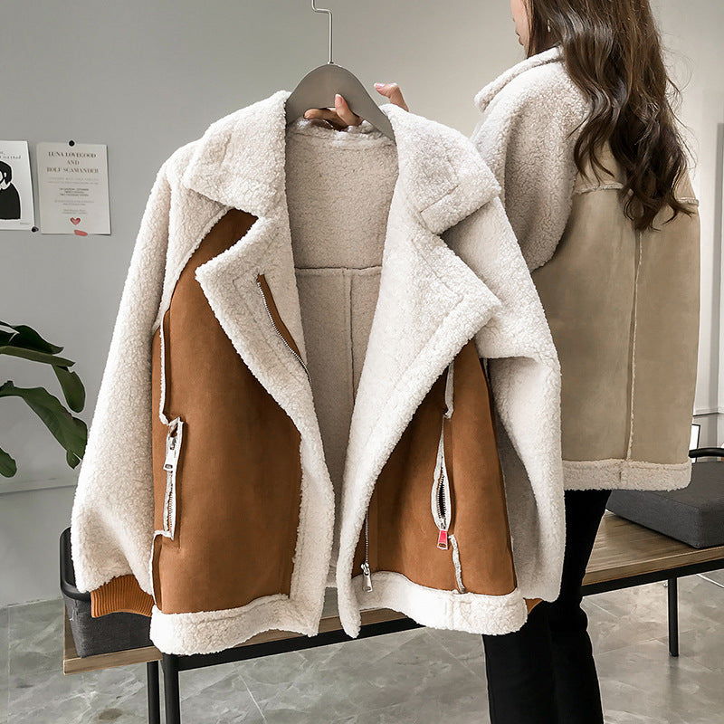 Fern | Women's Sherpa Aviator Jacket - Image 3