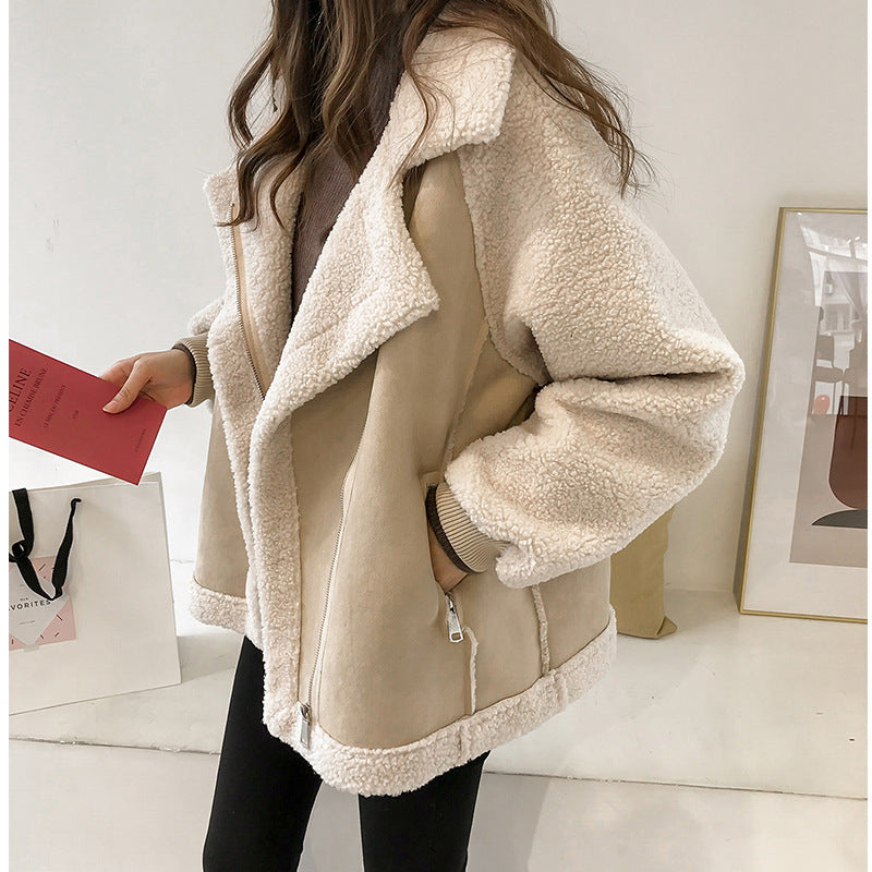 Fern | Women's Sherpa Aviator Jacket - Image 4