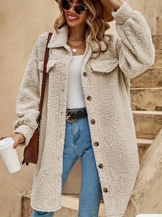 Clara | Women's Oversized Long Coat - Image 1