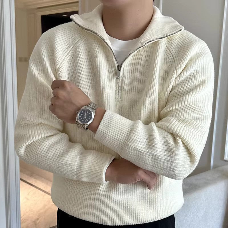 Kai | Men's Quarter-Zip Sweater - Image 3