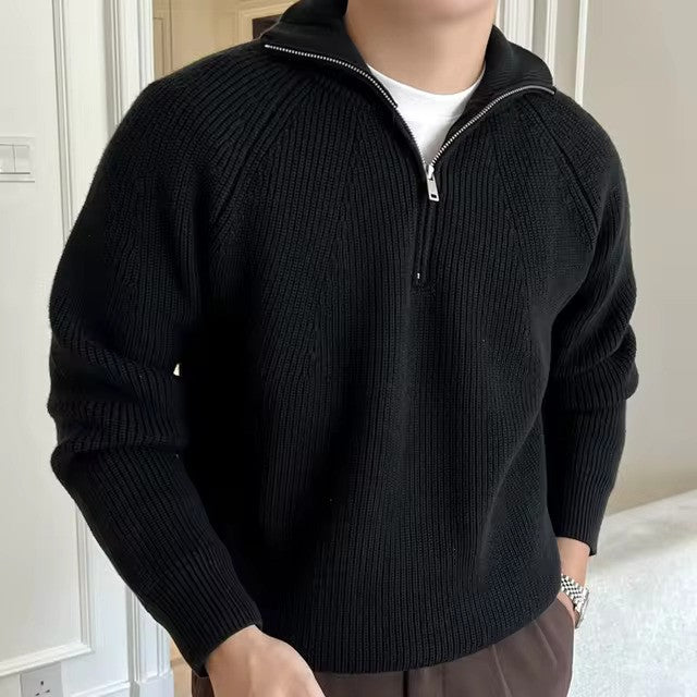 Kai | Men's Quarter-Zip Sweater - Image 4