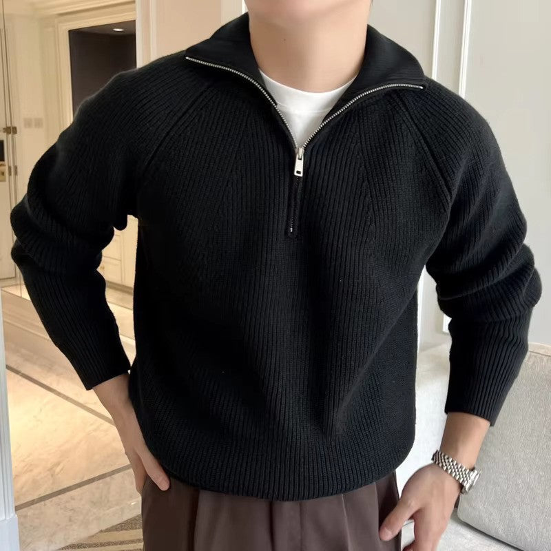 Kai | Men's Quarter-Zip Sweater - Image 6