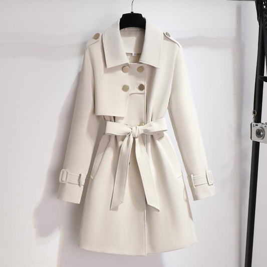 Image of Georgia | Women's Double Breasted Trench Coat