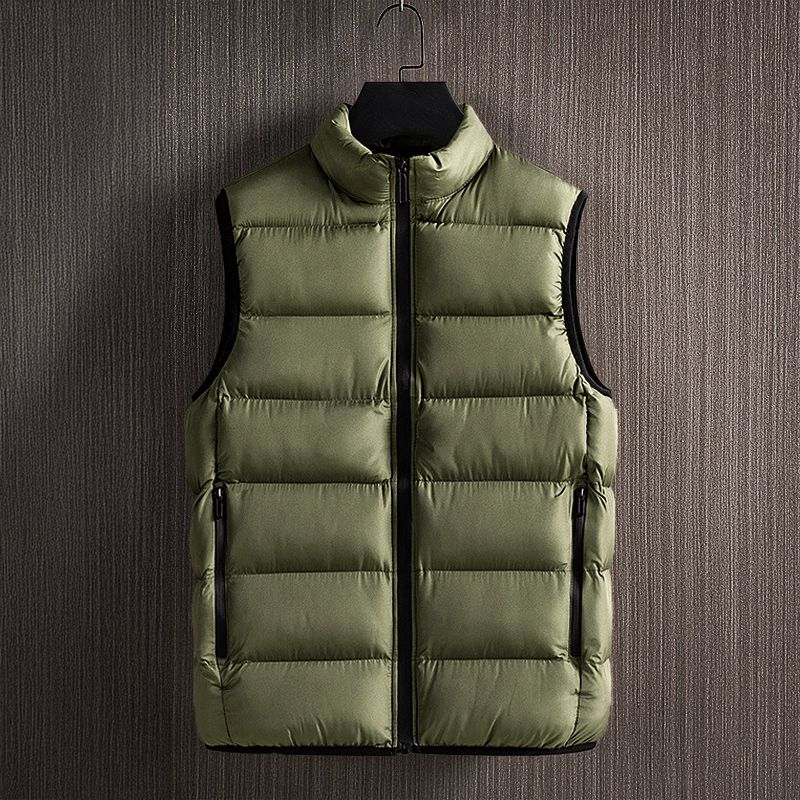 William | Men's Puffer Vest Jacket - Image 2