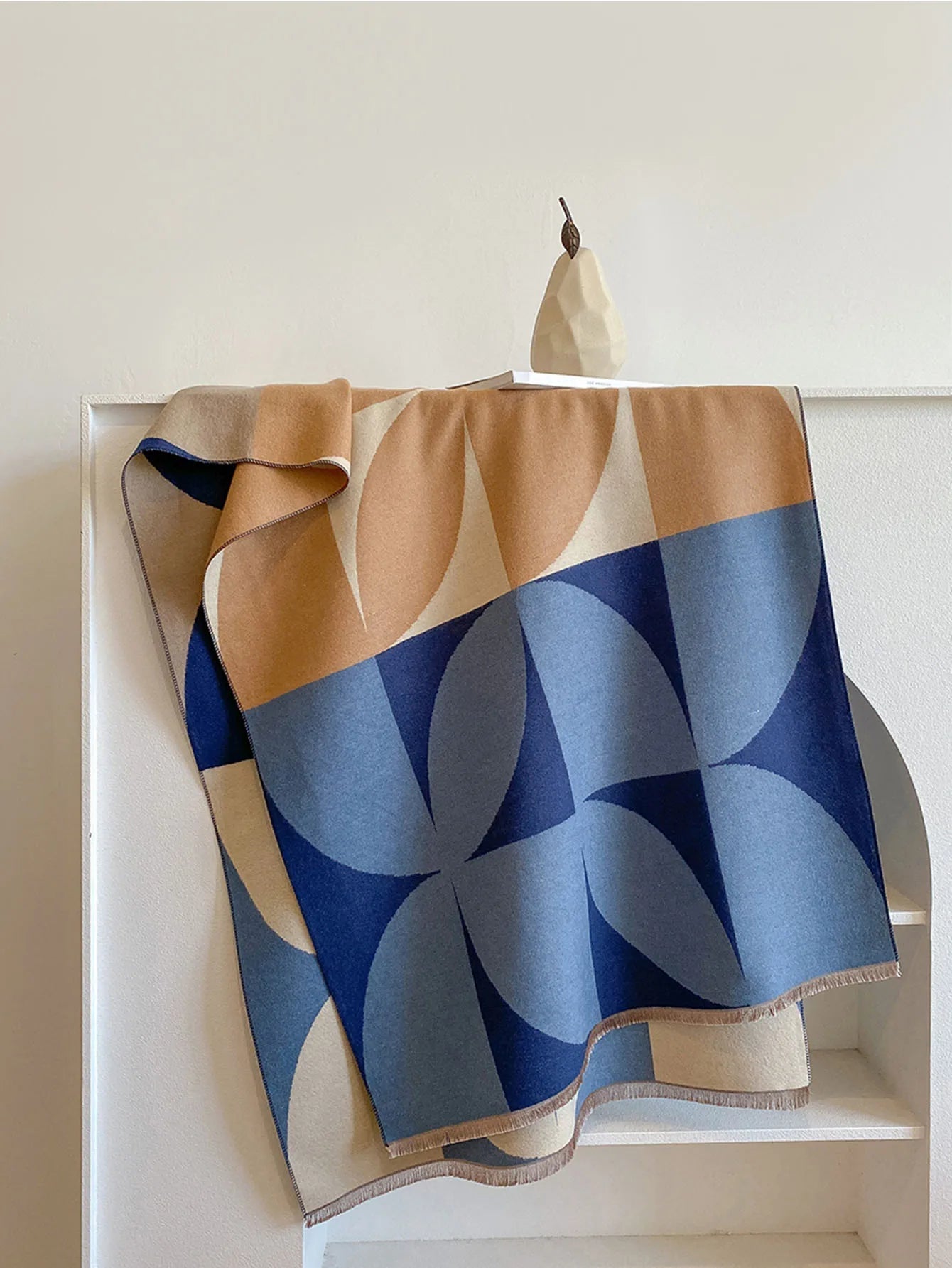 Vanessa | Women's Oversized Geometric Scarf - Image 5