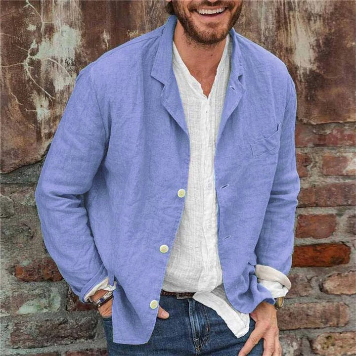 Hugh | Men's Button-Down Casual Shirt - Image 2