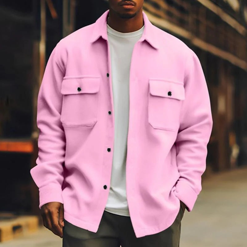Dominic | Men's Button-Down Jacket - Image 3