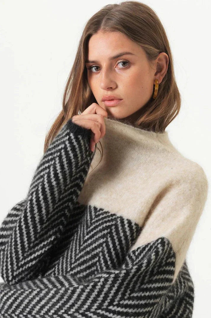 Patricia | Women's Oversized Turtleneck Sweater - Image 6