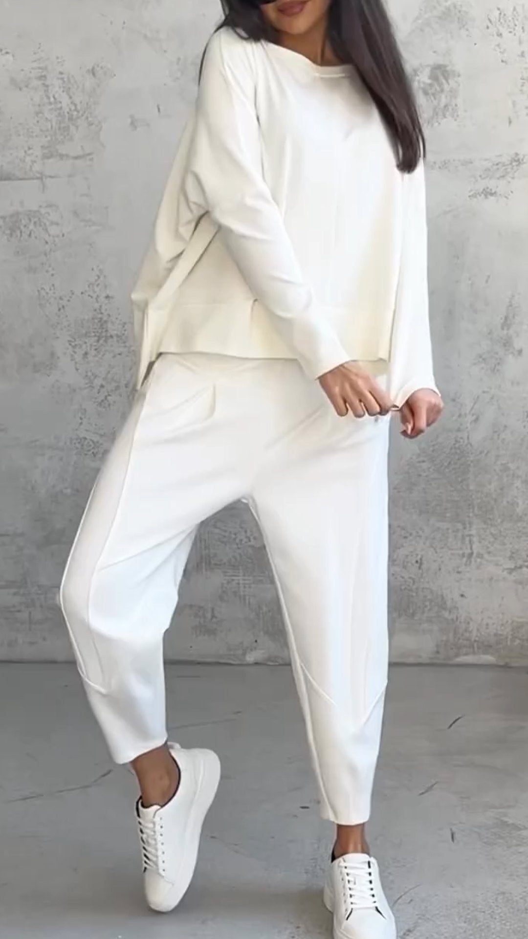 Anna | Women's High-Waisted Harem Pants - Image 2