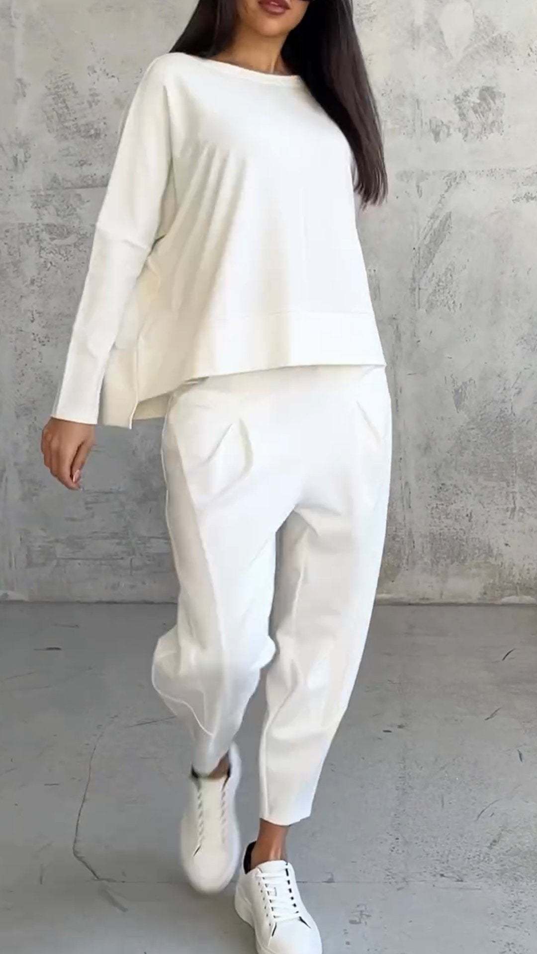 Anna | Women's High-Waisted Harem Pants - Image 3